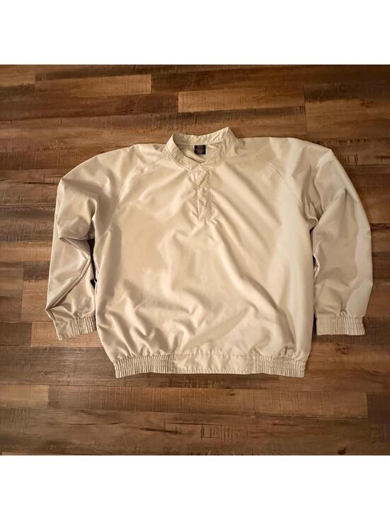 Nike golf Other - nike golf mens pullover large‎ Vintage Pockets Beige
